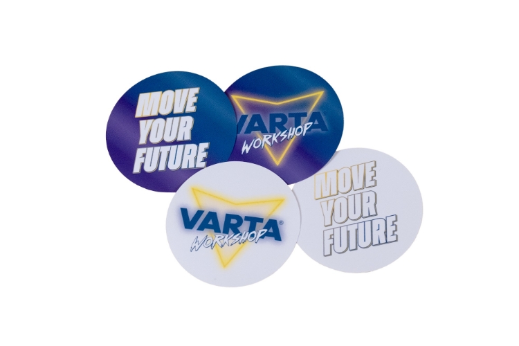 Bild von VARTA xEV Aufkleber (4er Set) 