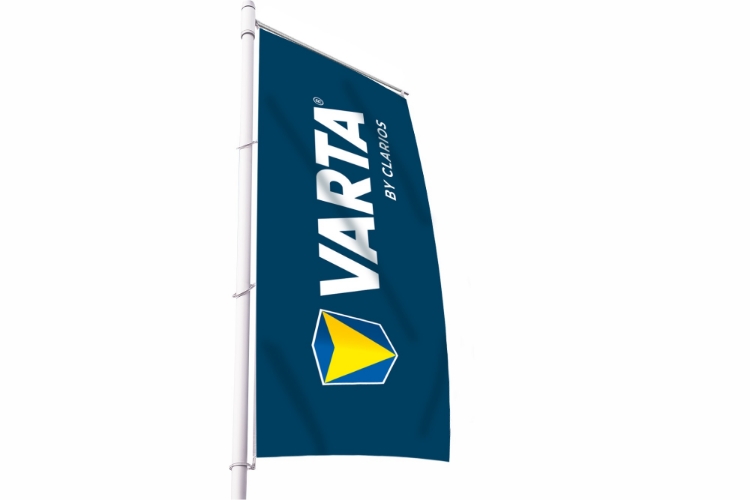 Bild von VARTA Flagge 120 x 350 cm 