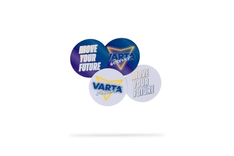 Bild von VARTA xEV Aufkleber (4er Set) 